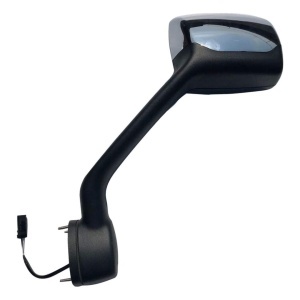 KWN-307-LS32 | LH Hood Mirror  Black arm with Chrome cover, with Heating, W/O Electrical