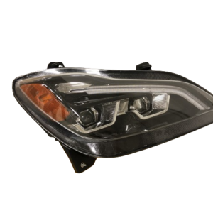 KWN-1701B-R - RH Headlight, LED Projector with stripe, Black, 2021+, Kenworth T680