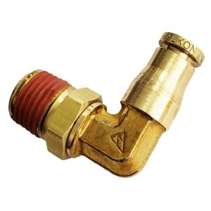 TR14SEF14 | Push To Connect Brass Male Fitting Elbow 1/4