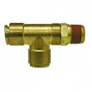 TR38SRT14 | Male Run Tee Swivel Brass Fitting 1/4