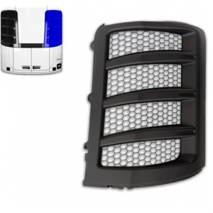 TRTK989117B | Right Reefer Roadside Black Grille Replaces Thermo King 98-9117