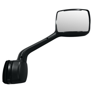 KWN-020A-RS32 | Kenworth T680 / Peterbilt 579 Hood Mirror Black Passenger Side