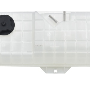 C01.022S10 | Volvo VNM and Mack Coolant Tank, Plastic with Cap and Sensor 1996-2003